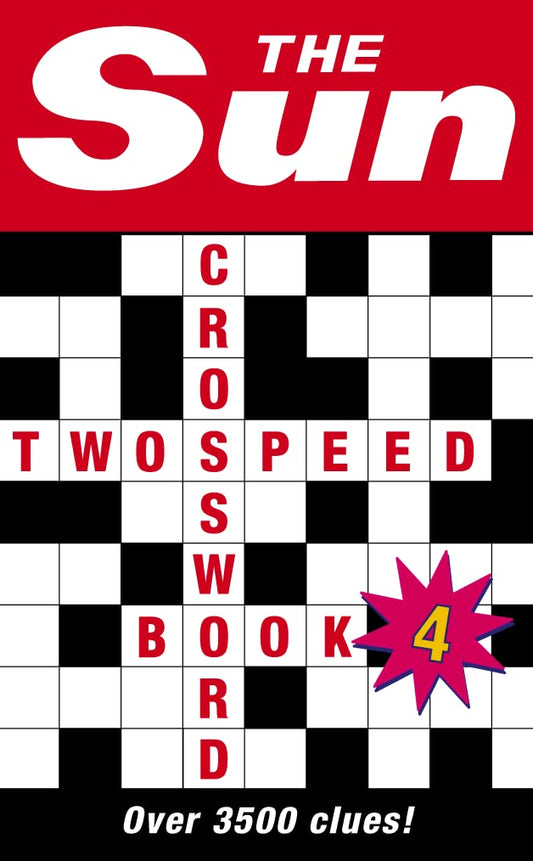 Sun Two Speed Crossword Bk 4