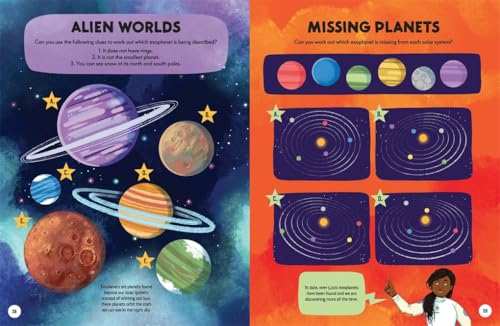 Dr Maggie’S Around The Universe Activity Book: Space-Themed Mazes, Maths Games And More