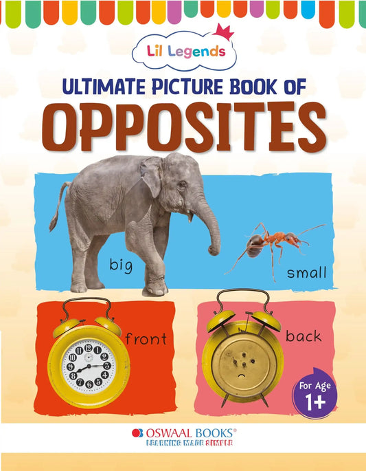 Oba Lil Legends Picture Bk For Kids Age 1+(Learn About Opposites)