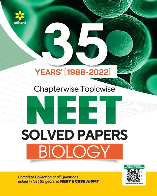 Arihant 35 Years Neet Biology