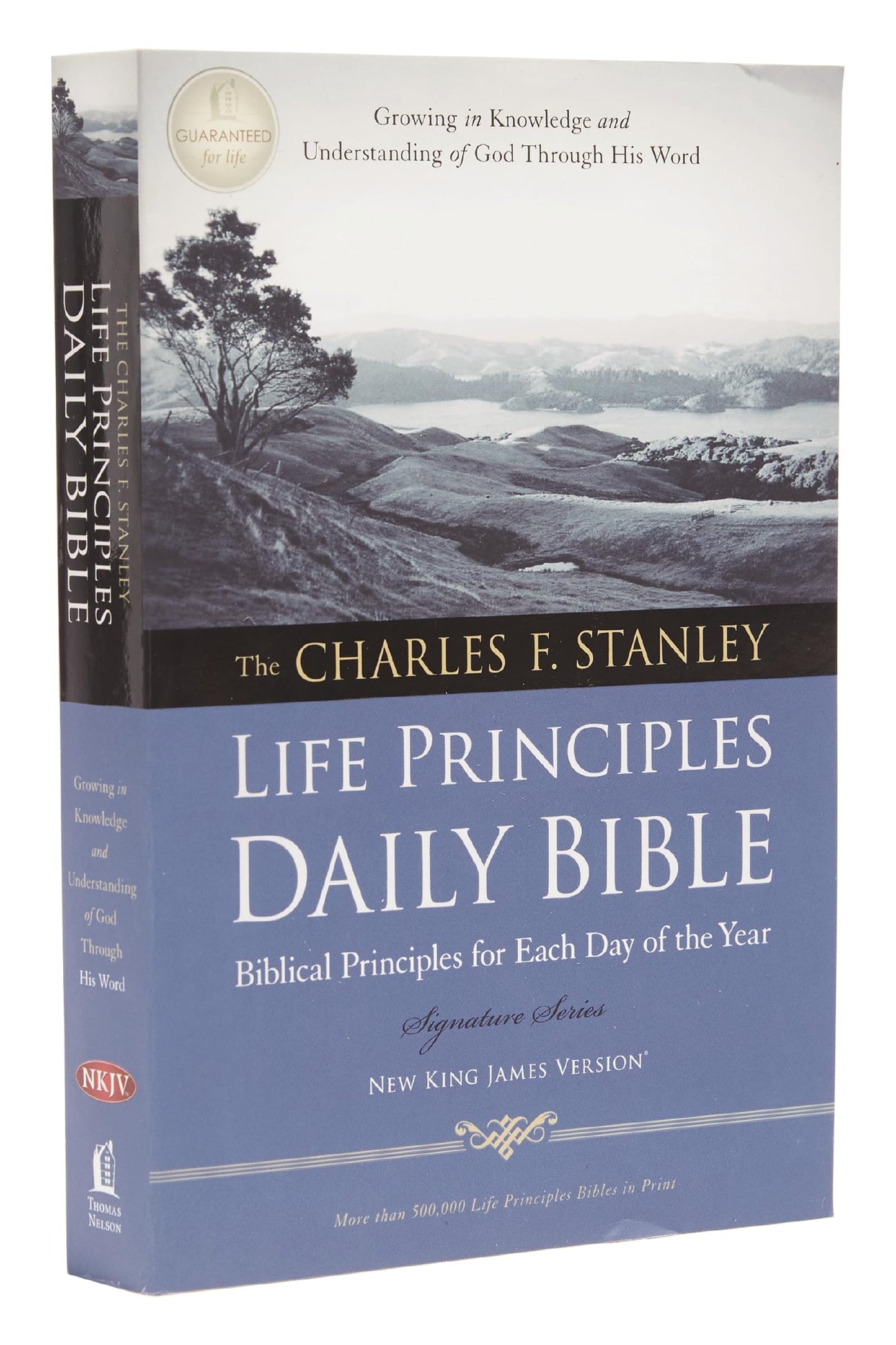 Nkjv, Charles F. Stanley Life Principles Daily Bible, Paperb