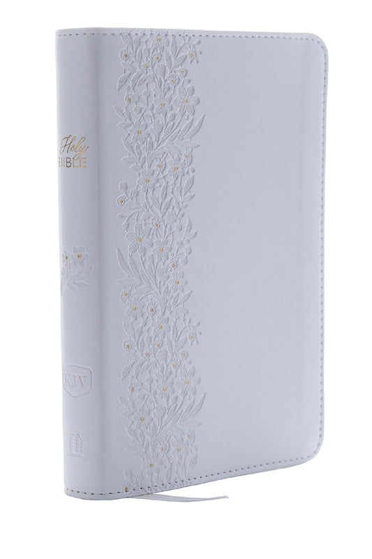 Kjv, Bride'S Bible, Leathersoft, White, Red Letter Edition,