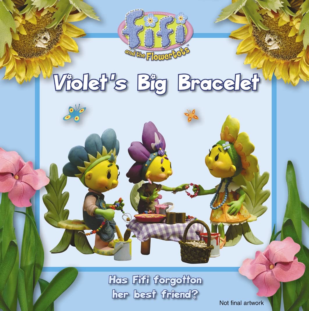 Fifi Flowertots Violet'S Big Bracelet