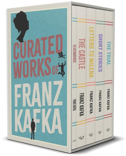 Box Set Curated Works Of Franz Kafka Set Of 5 Books
