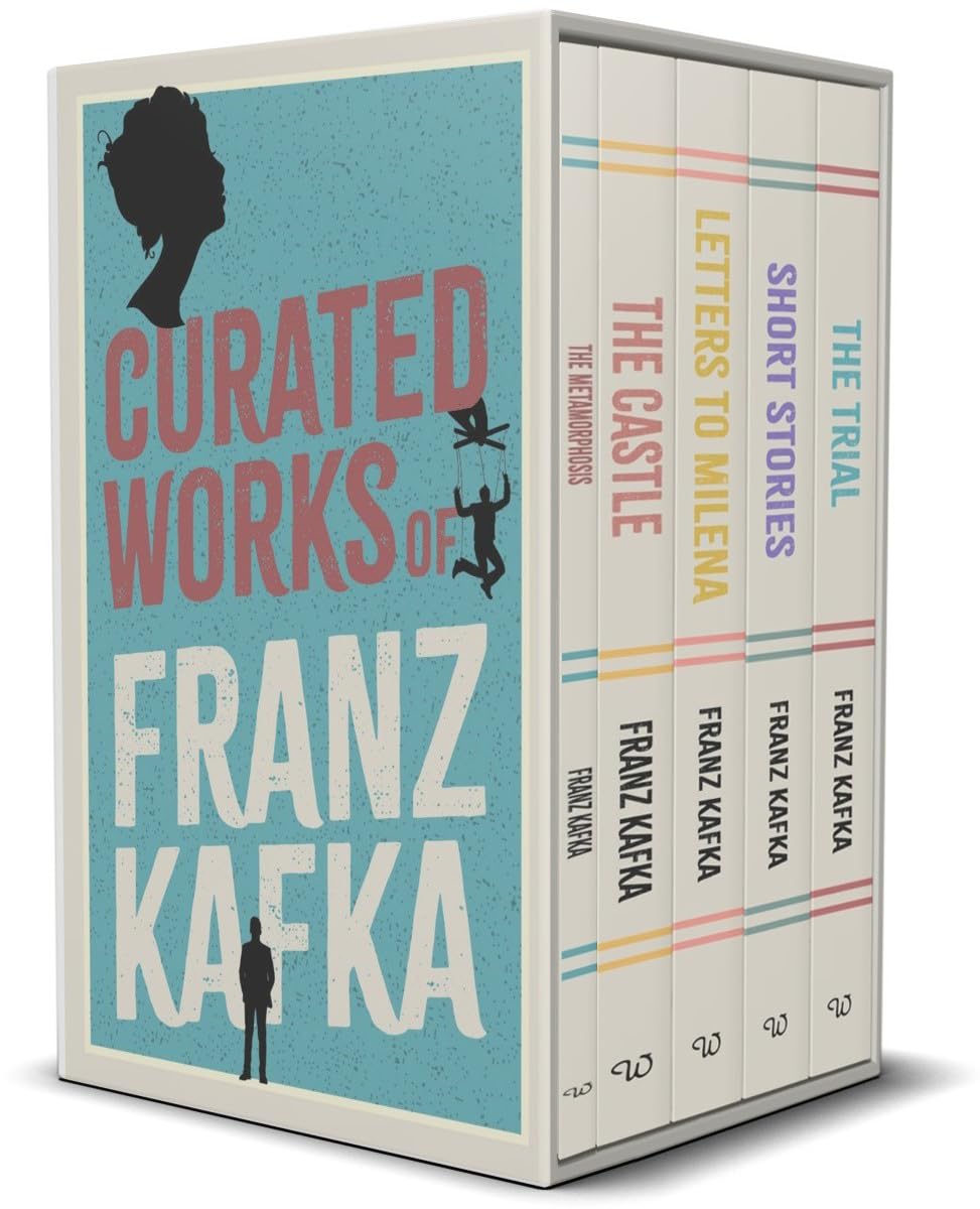 Box Set Curated Works Of Franz Kafka Set Of 5 Books