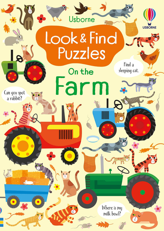 Look And Find Puzzles On The Farm