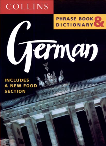 Collins German Phrase Book And Dict