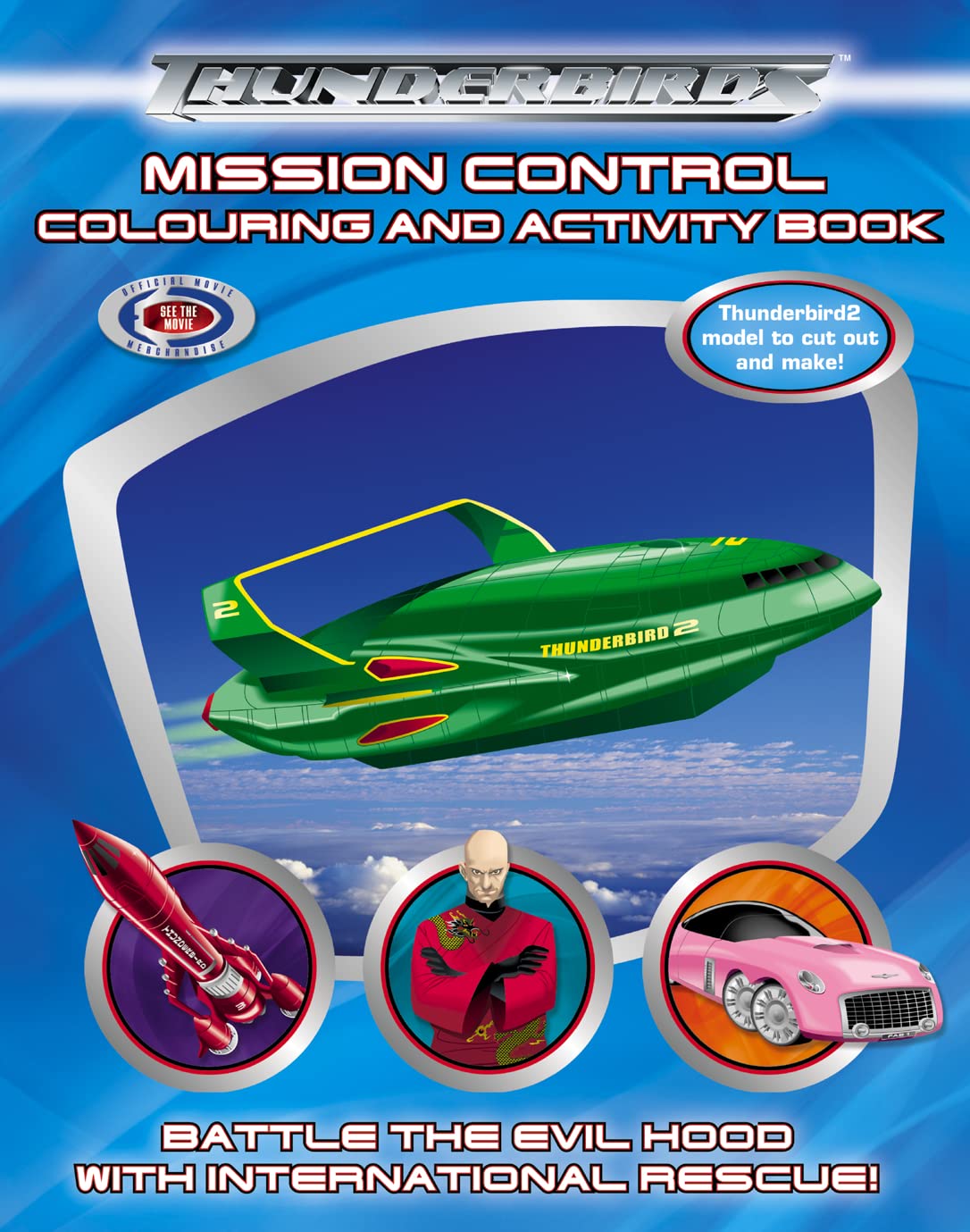 Thunderbird Mision Cntrl Clrng Actvty Bk