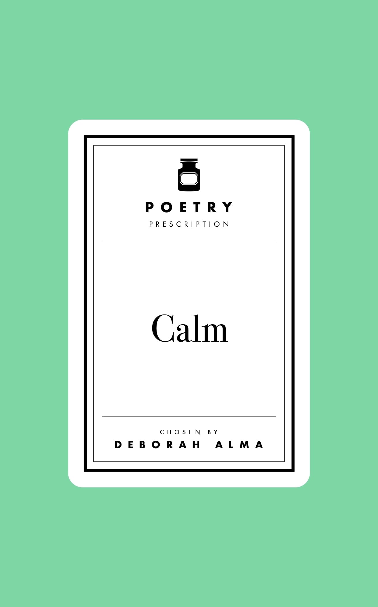 Poetry Prescription: Calm: 8