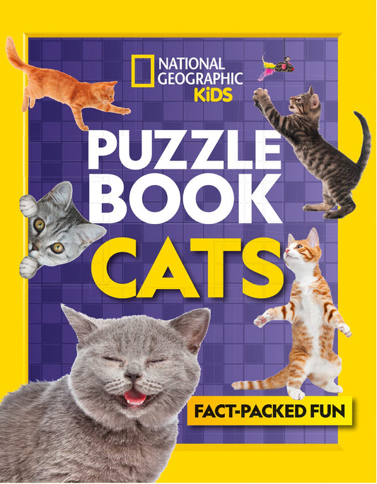 Ng Kids — Puzzle Book Cats: Brain-Tickling Quizzes, Sudokus,