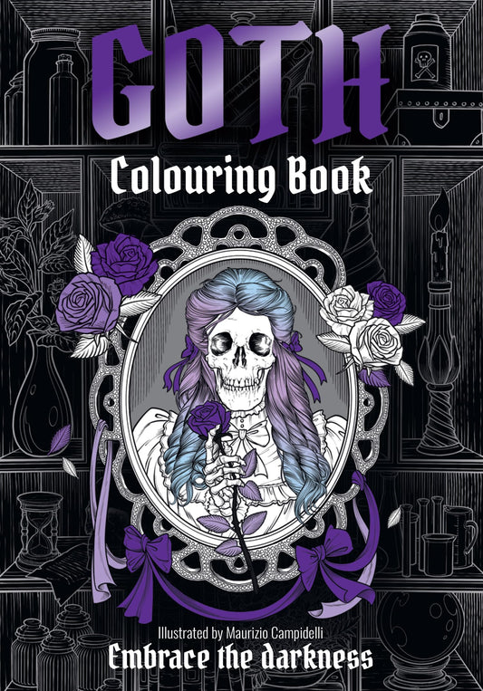 Goth Colouring Book