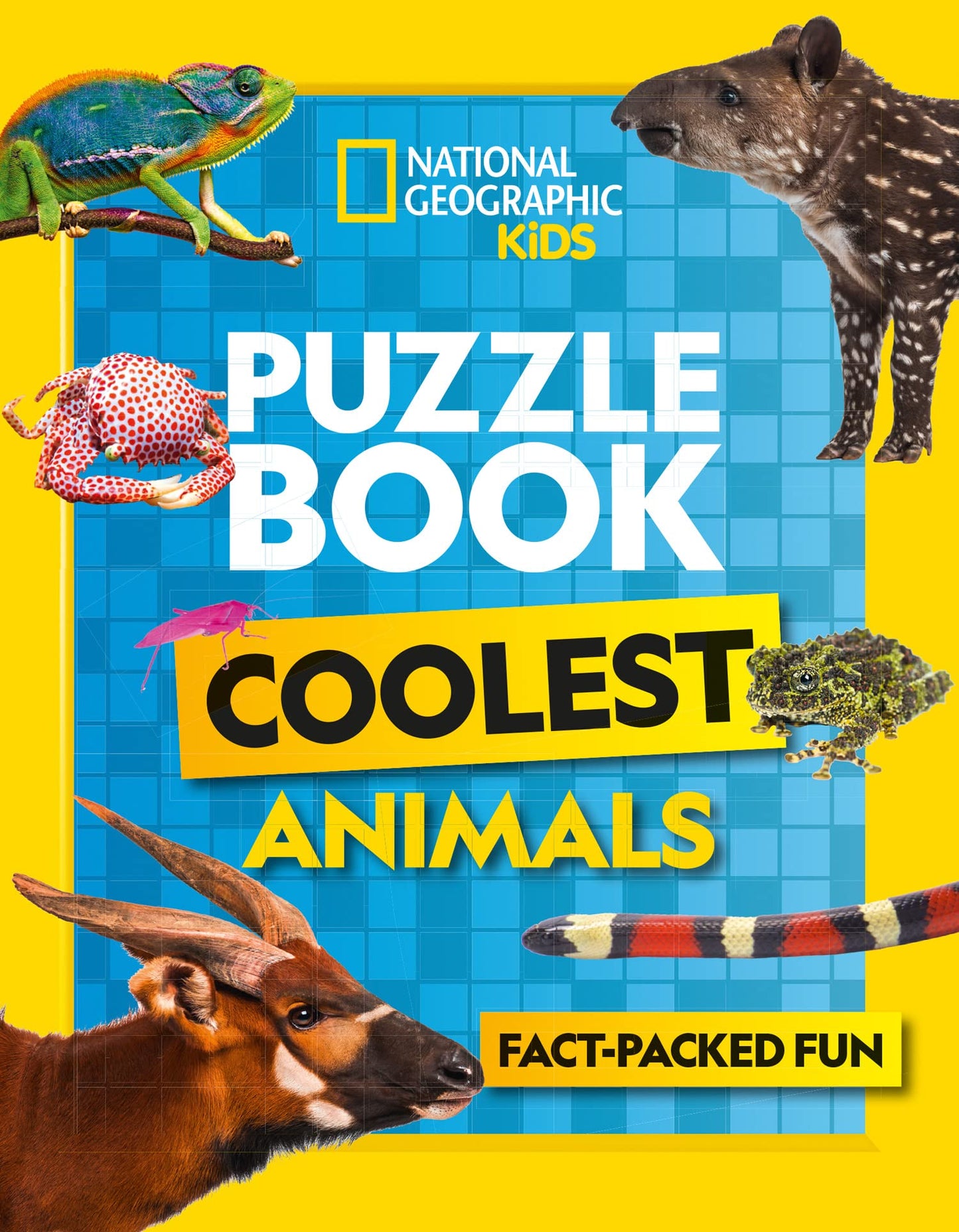 Ng Kids — Puzzle Book Coolest Animals: Brain-Tickling Quizze