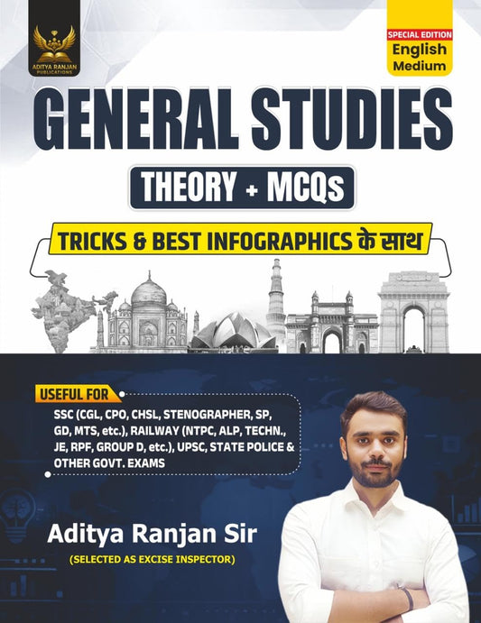 General Studies SSC | GK/GS Theory Book | English Medium | 1st Edition, 2026 | Useful For SSC CGL And CHSL (Tier 1 & 2) | CPO | MTS | Steno | ... & All Other One Day Competitive Examination