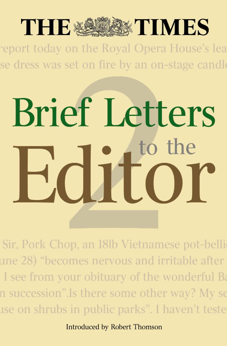 Times Brief Letters To Editor Bk 2