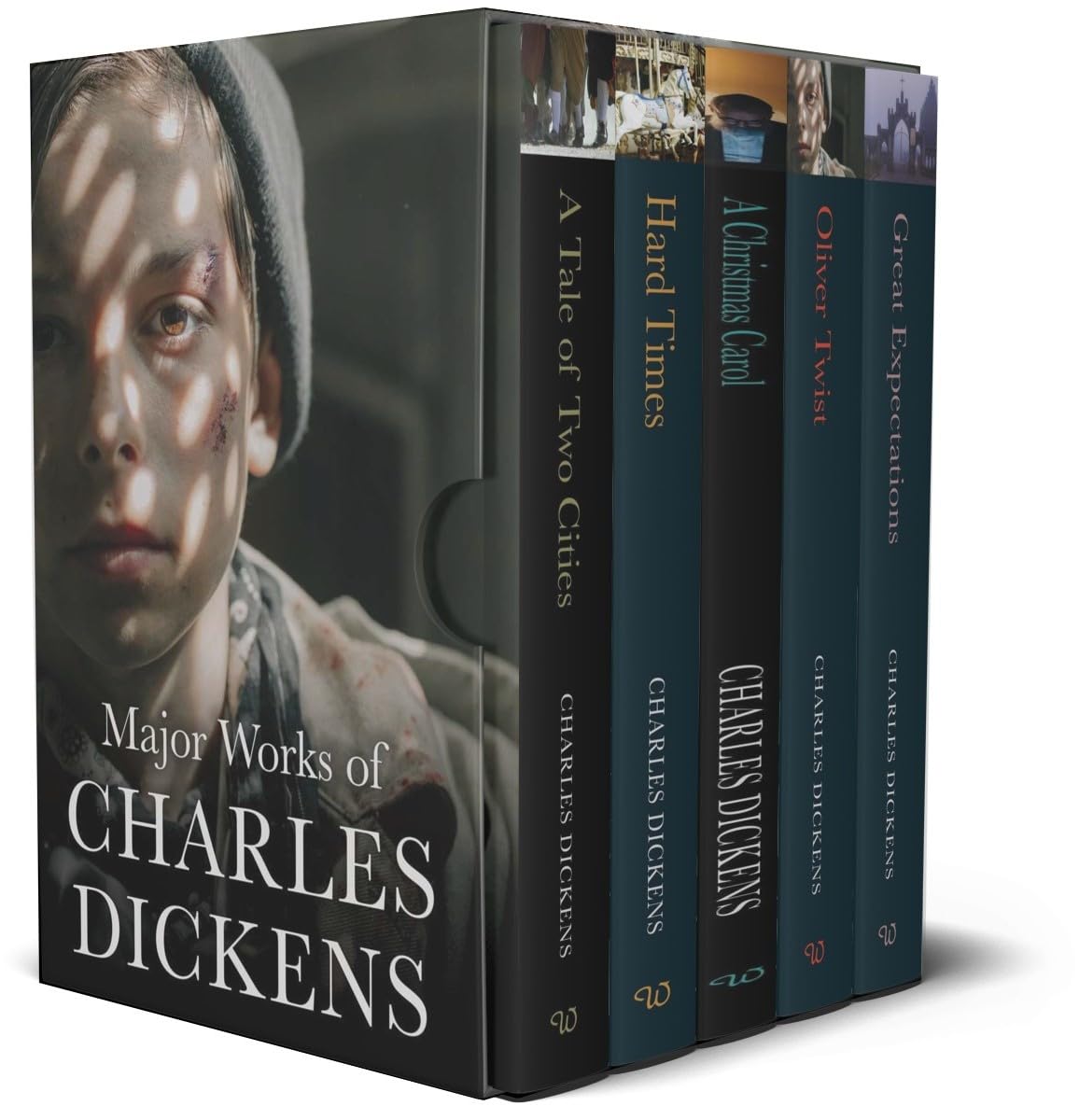 Box Set Major Works Of Charles Dickens 5 Books Collection