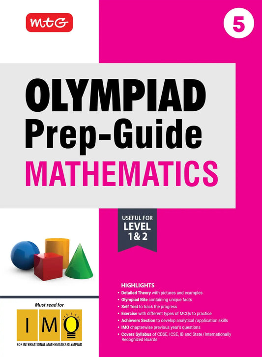 Mtg Prep Guide Maths Olympiad Bk 5