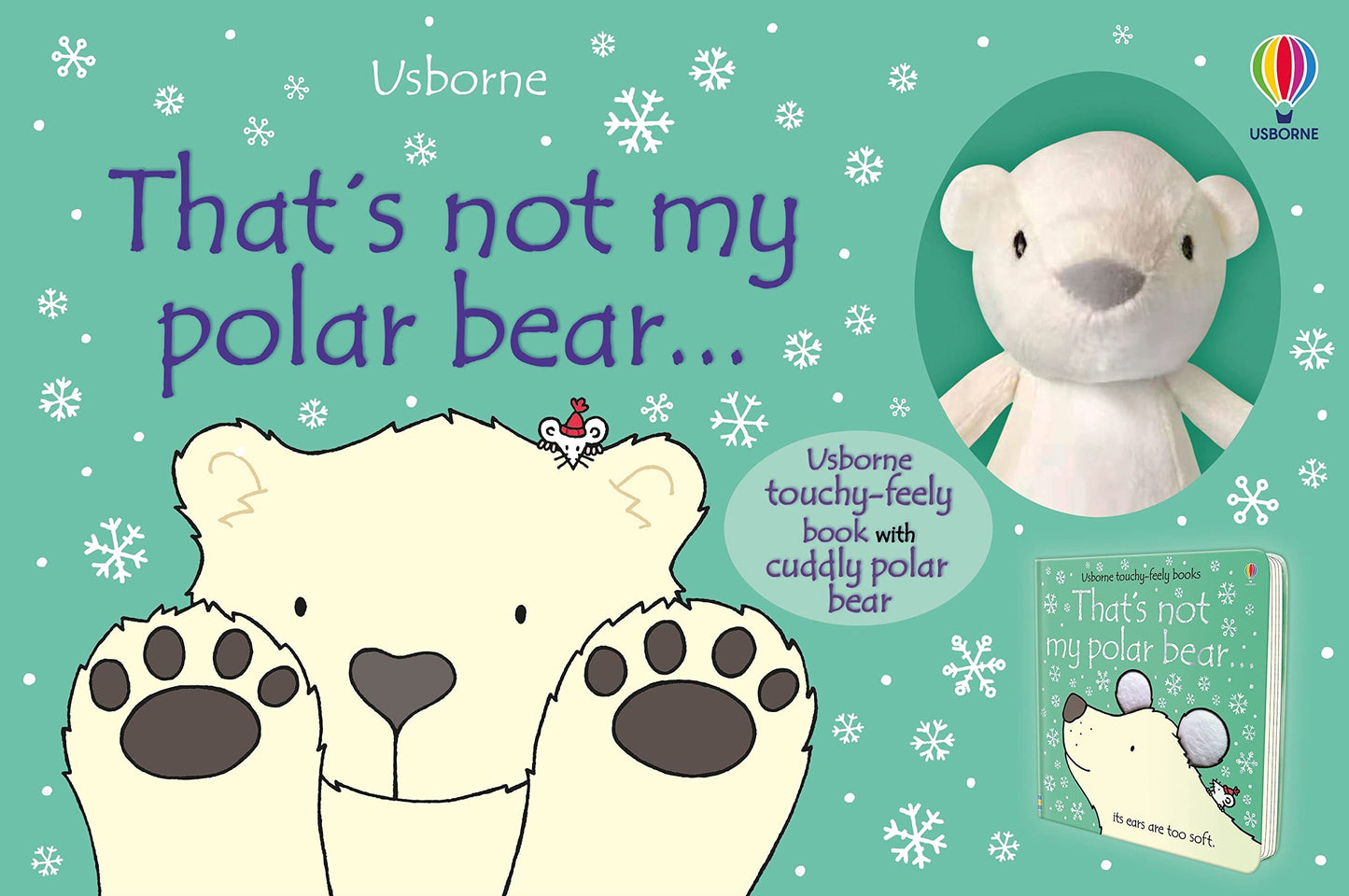 Tnm Polar Bear Book And Toy