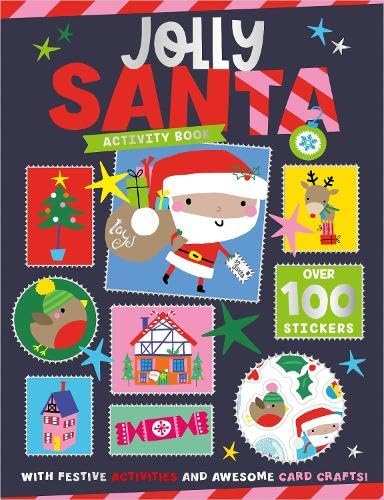 Sticker Activity Books Jolly Santa Activity Book