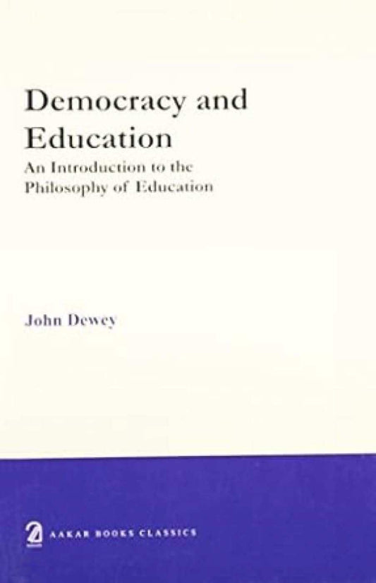Democracy And Education
