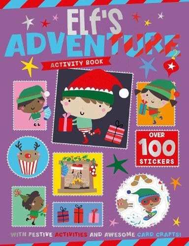 Sticker Activity Books Elfs Adventure Activity Book