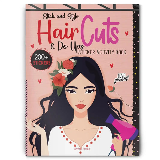 Stick And Style - Hair Cuts & Do Ups (Sticker Activity Book)