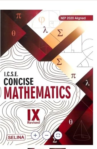 Concise Mathematics for ICSE Class 9th | Examination 2026 - 2027