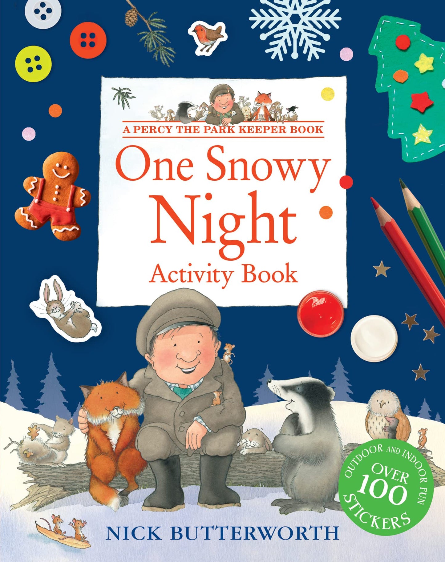 Percy The Park Keeper — One Snowy Night Activity Book