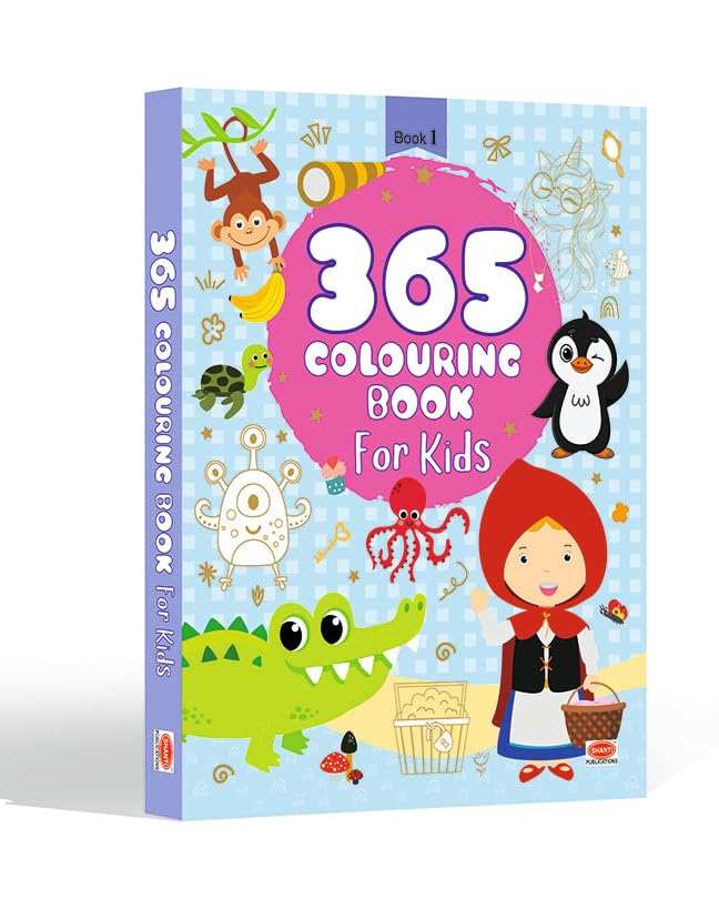 365 Colouring Book For Kids