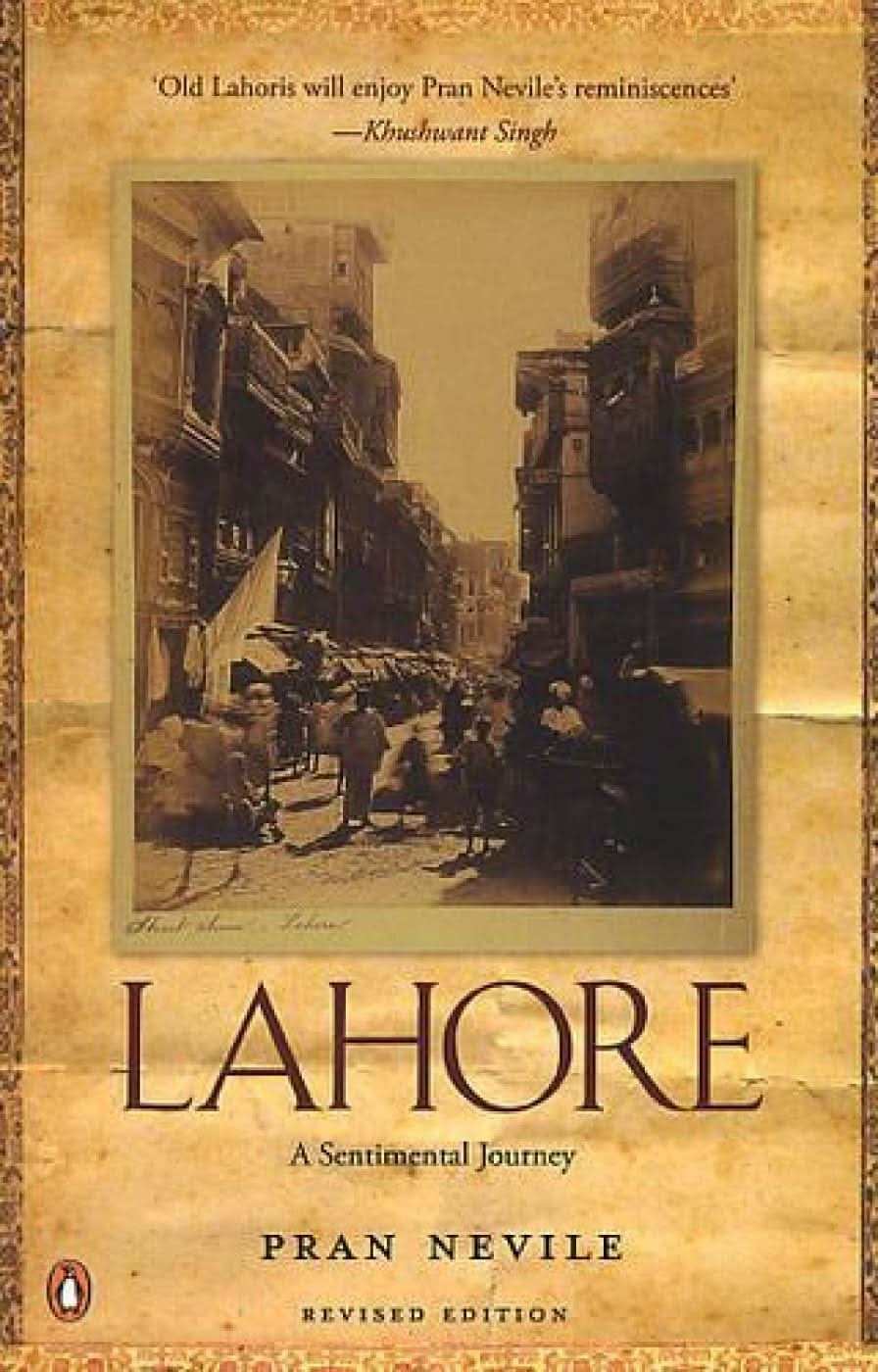 Lahore: A Sentimental Journey