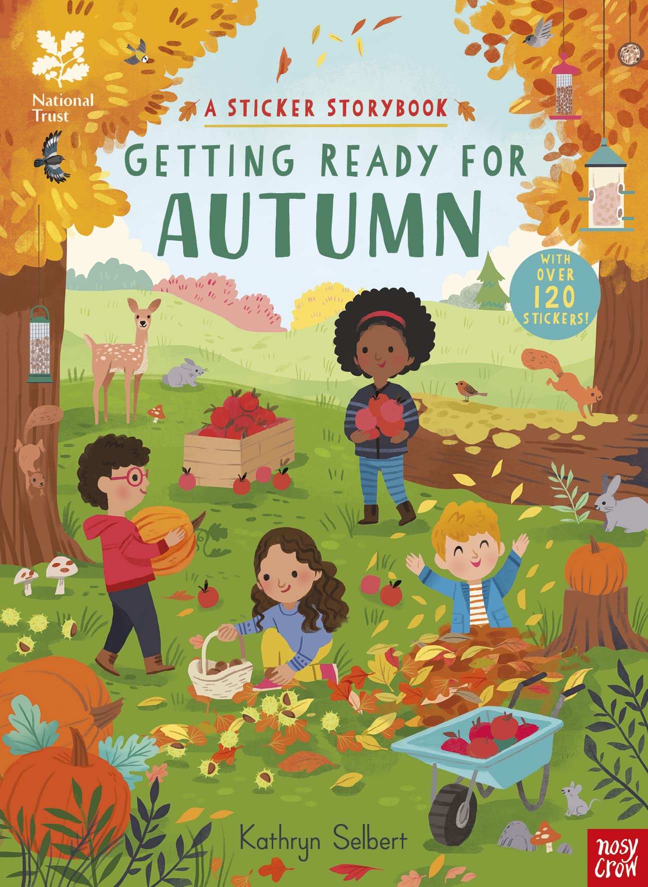 National Trust: Getting Ready For Autumn, A Sticker Storyboo