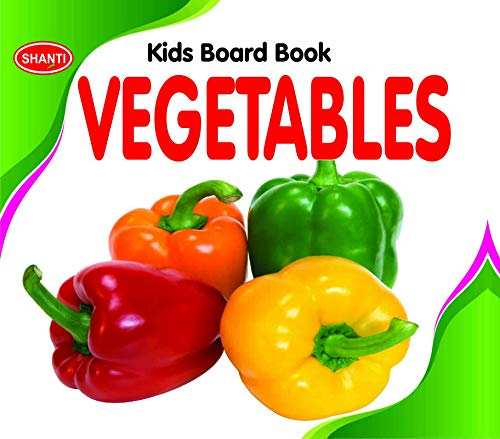 Kids Board Bk Vegetables