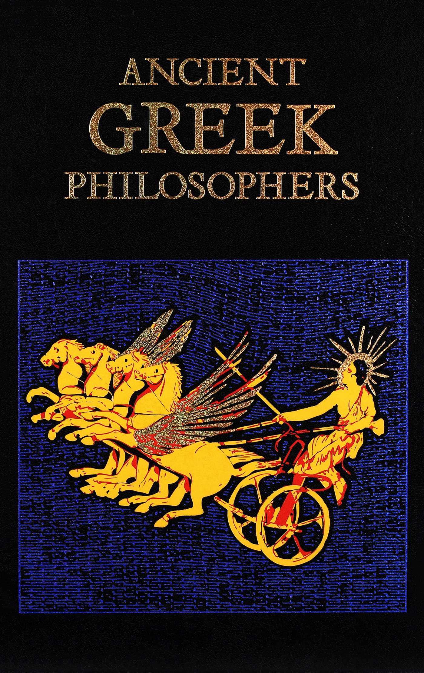 Ancient Greek Philosophers (Leather-Bound Classics) Leather Bound