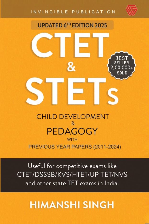 CTET & STETs Child Development and Pedagogy with Previous Year Papers (2011-22) | Himanshi Singh