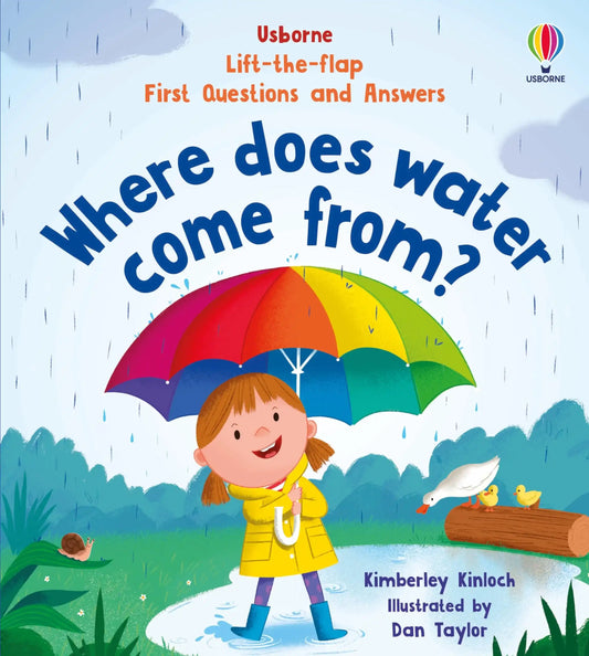 Lift-The-Flap First Questions And Answers Where Does Water Come From?