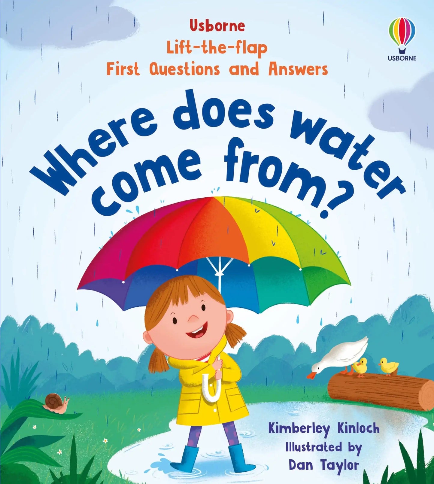 Lift-The-Flap First Questions And Answers Where Does Water Come From?