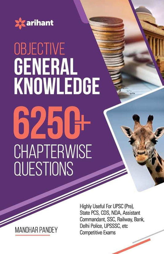 Arihant Objective General Knowledge  - 6250 + Q (J384)