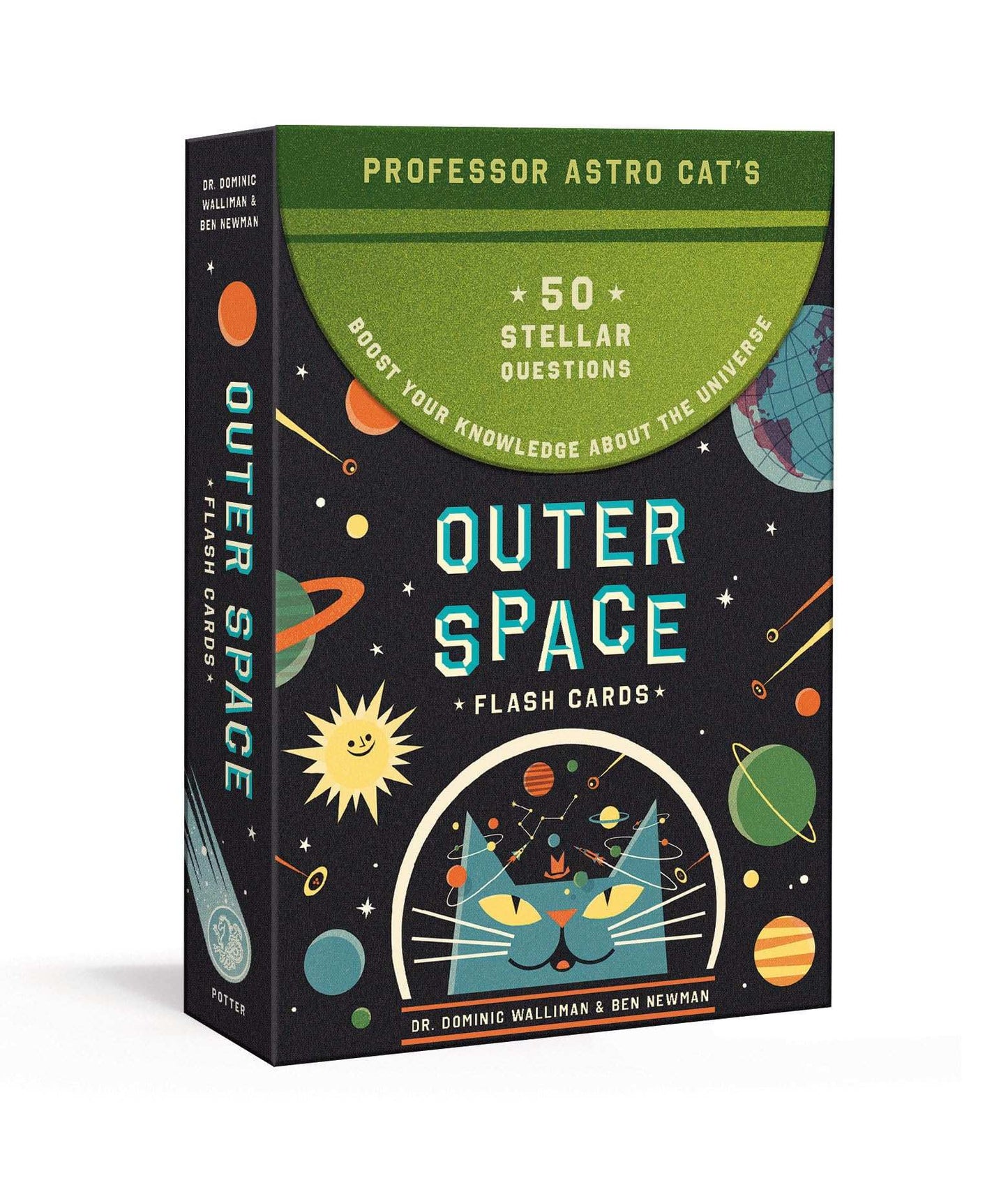 Professor Astro Cats Outer Space Flash Cards