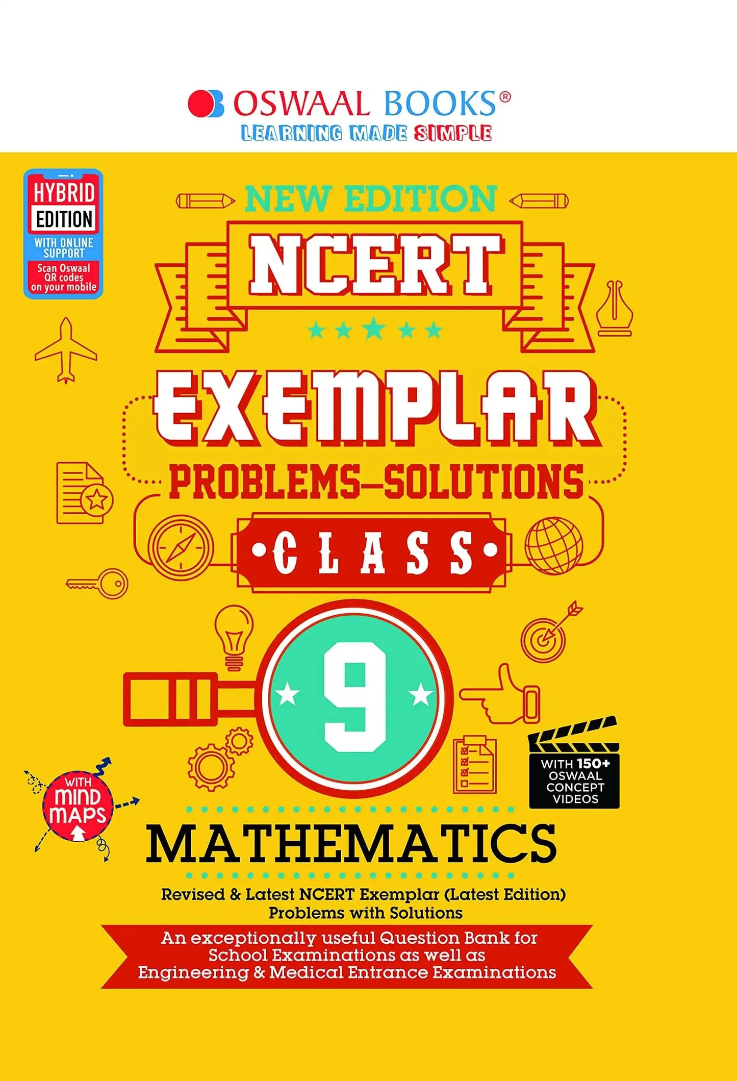 Oba Ncert Exemplar Prob Sol Math Bk 9 By Oswaal Editorial Board