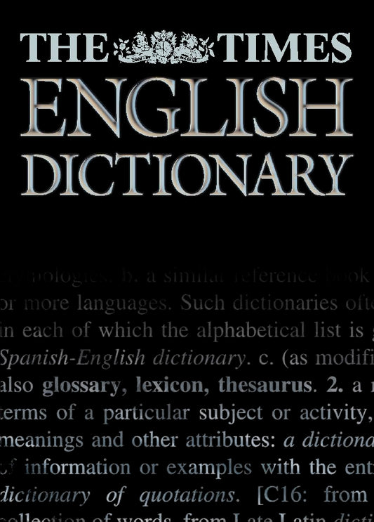 Collins Times English Dictionary (Hb)