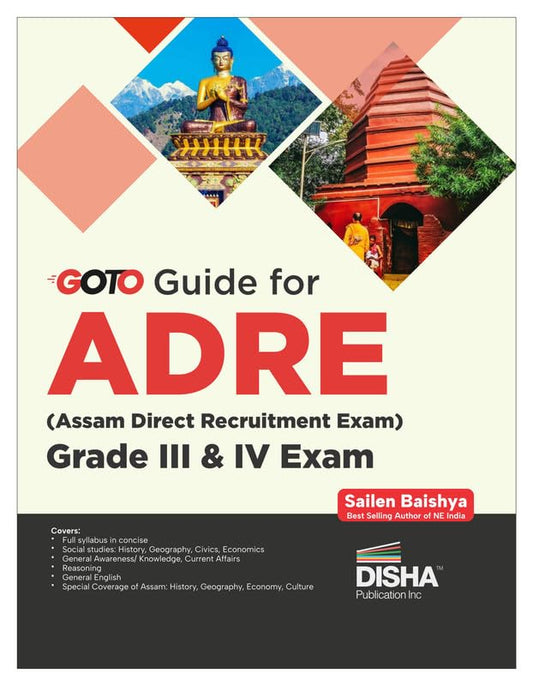 GOTO Guide for Assam Direct Recruitment Exam  ( ADRE)  Grade III & IV