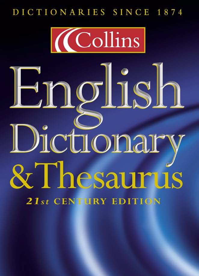 Collins  English Dict & Thes Thumb Index