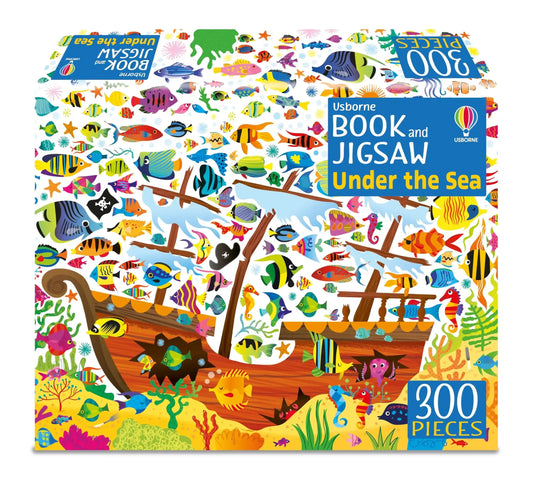 Usborne Book And Jigsaw Under The Sea