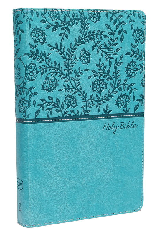 Kjv, Deluxe Gift Bible, Leathersoft, Blue, Red Letter Editio