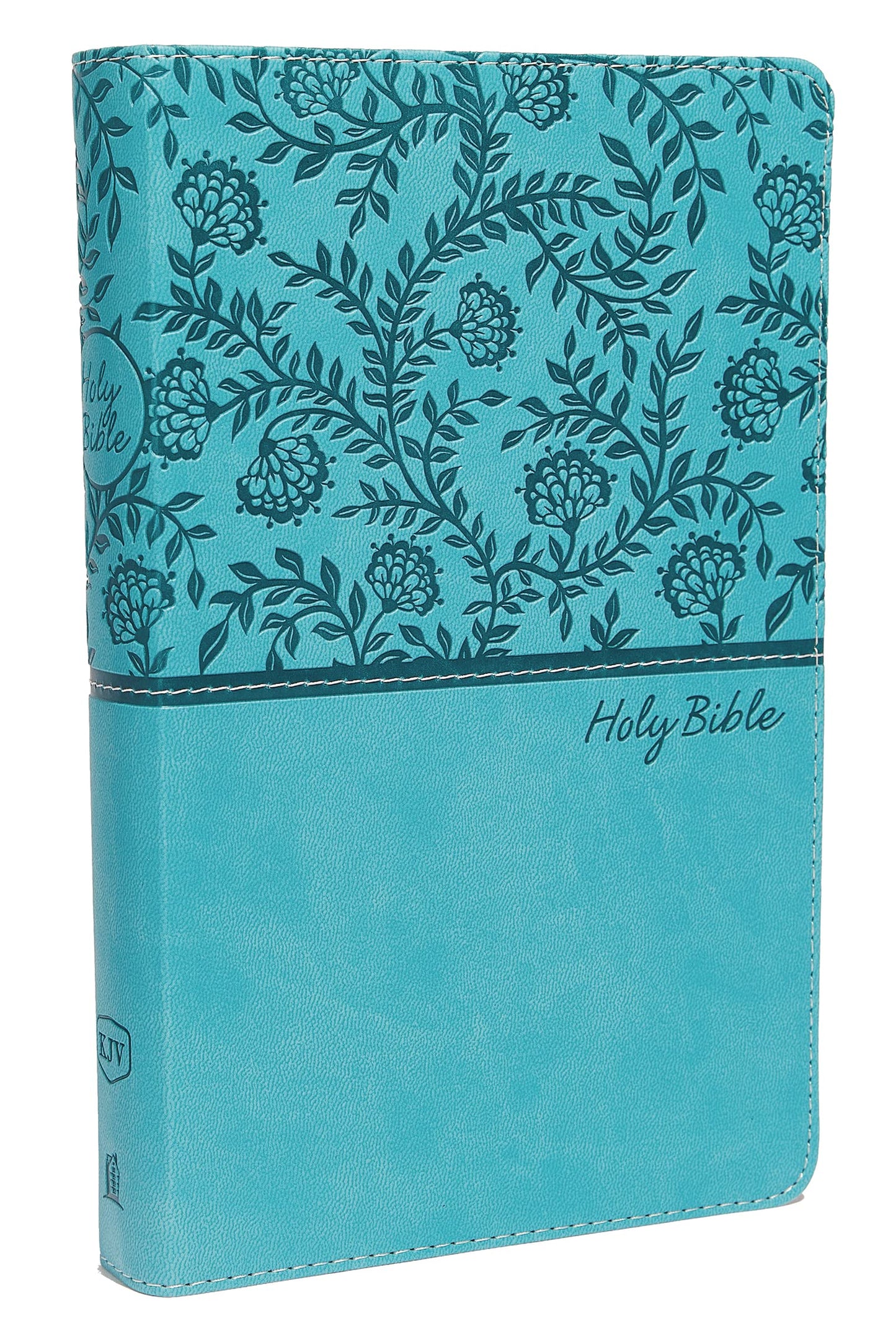 Kjv, Deluxe Gift Bible, Leathersoft, Blue, Red Letter Editio