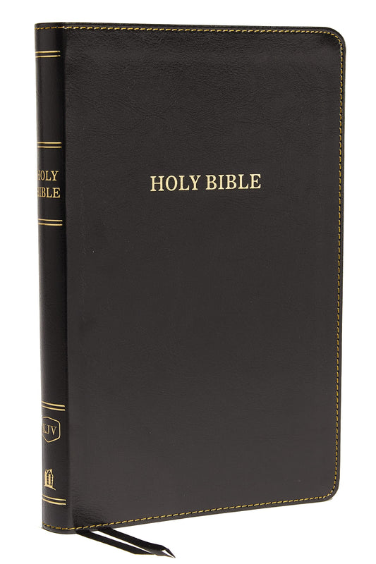 Kjv, Thinline Bible, Leathersoft, Black, Red Letter, Comfort