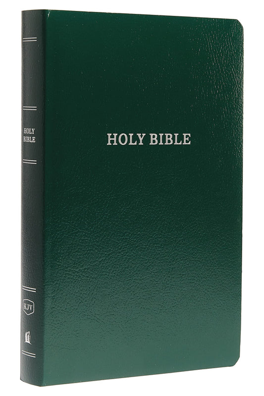 Kjv, Gift And Award Bible, Leather-Look, Green, Red Letter,