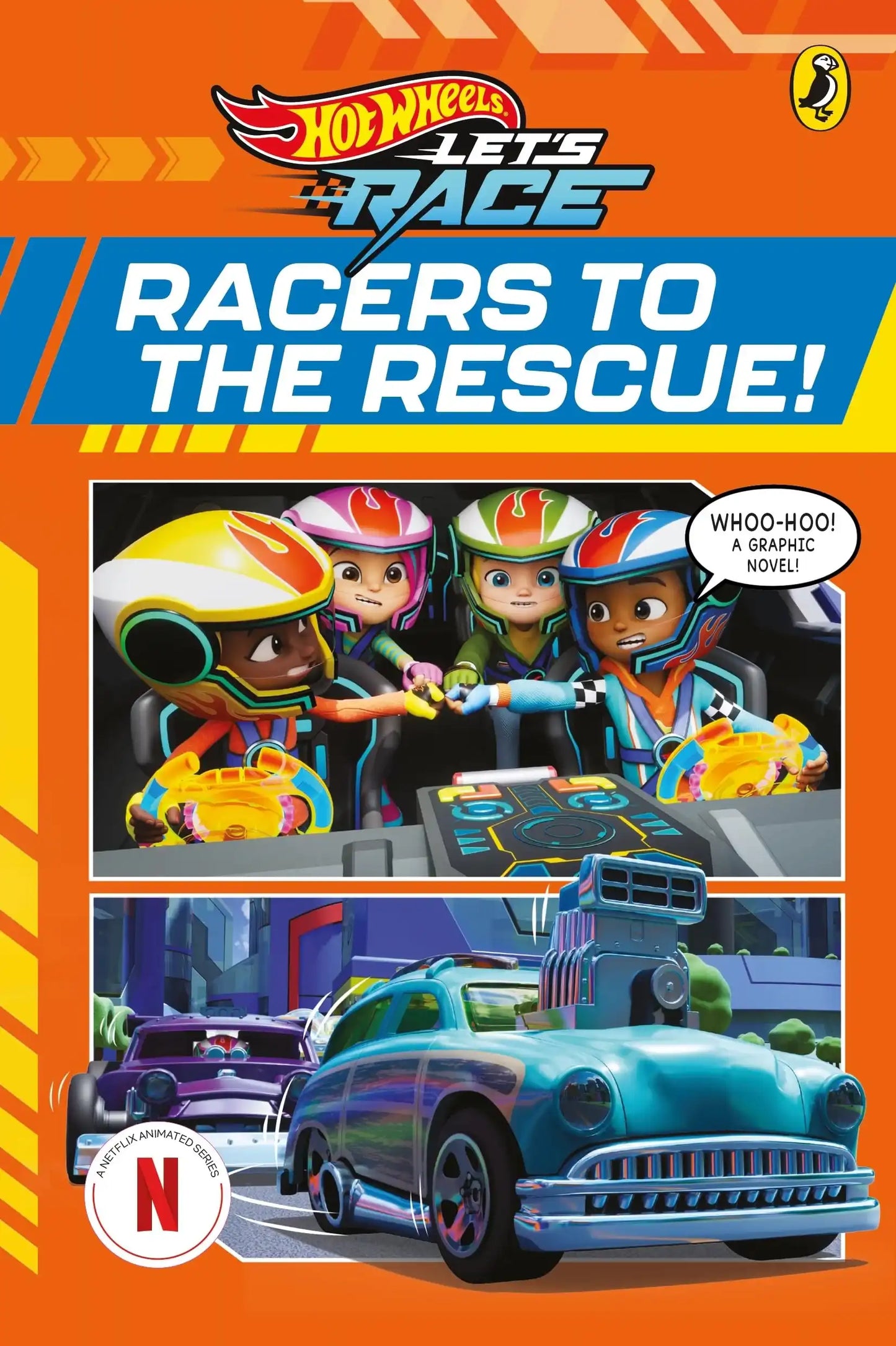 Hot Wheels: Let’S Race: Racers To The Rescue!: Graphic Novel
