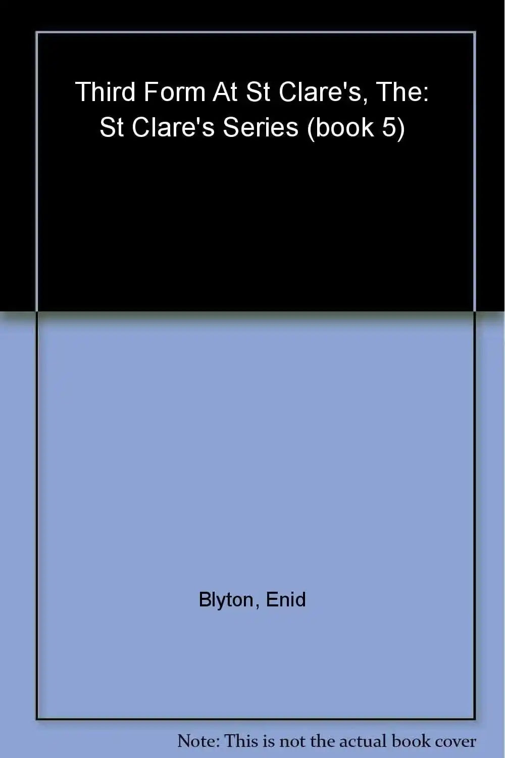 Third Form At St. Clares 5