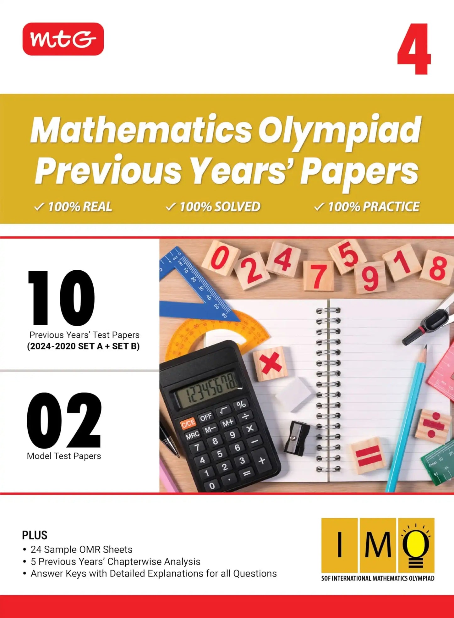 Mtg Previous Yrs Maths Olympiad Bk 4