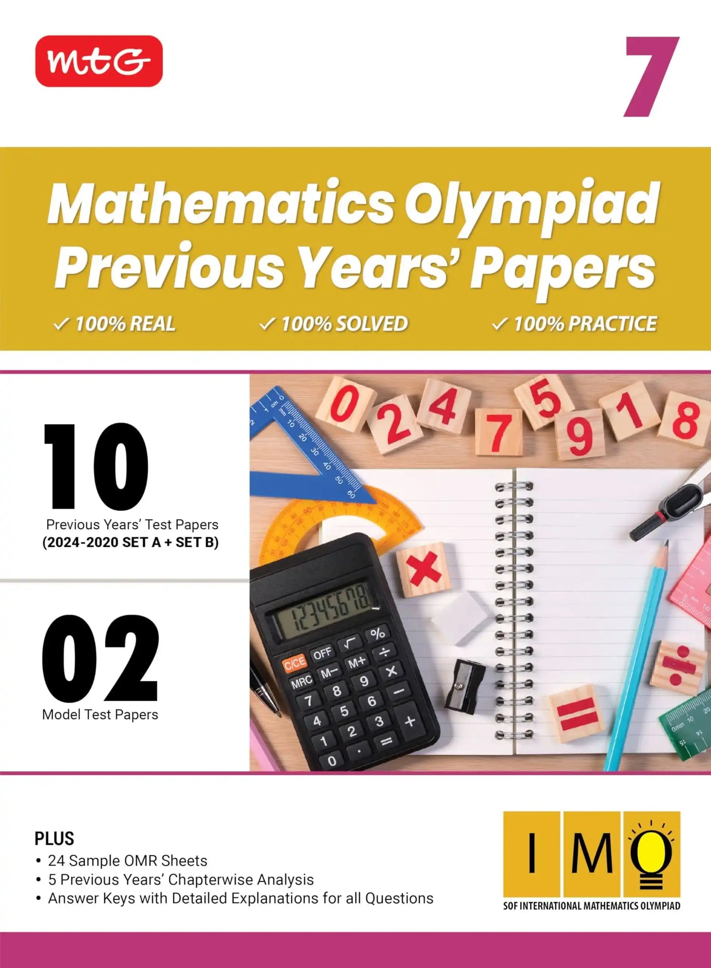 Mtg Previous Yrs Maths Olympiad Bk 7
